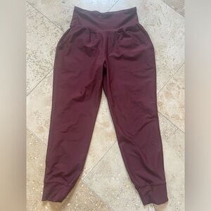 Maroon joggers